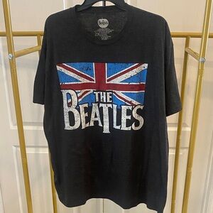 The Beatles Black Graphic Tee - Short Sleeve